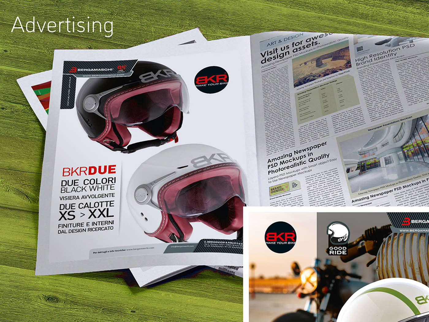 Advertising packaging BKR - Bergamaschi