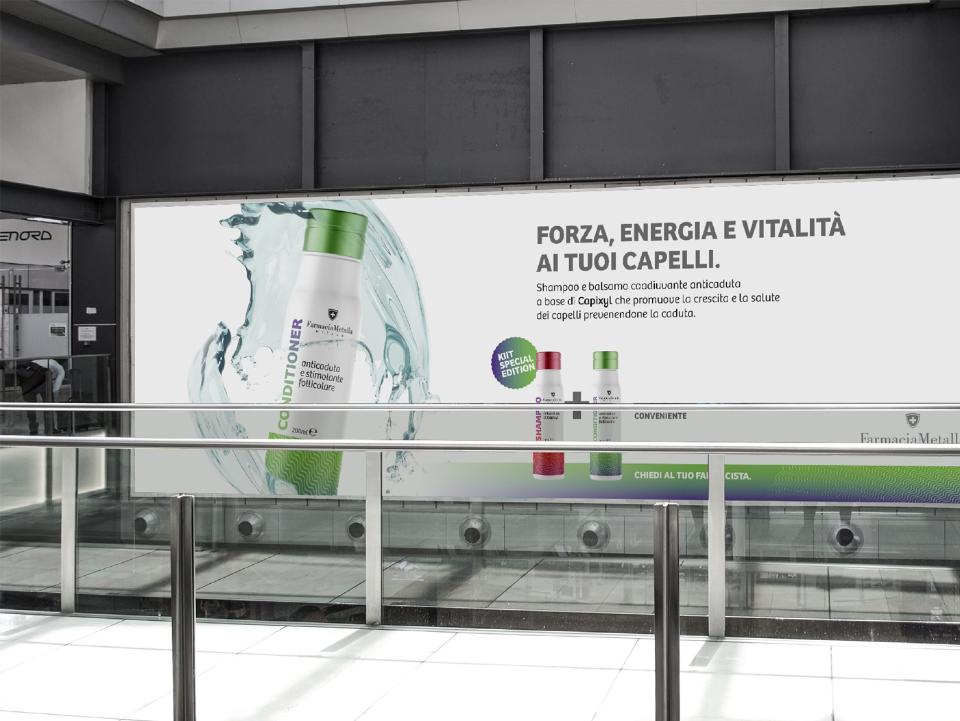 Street advertising Farmacia Metalla