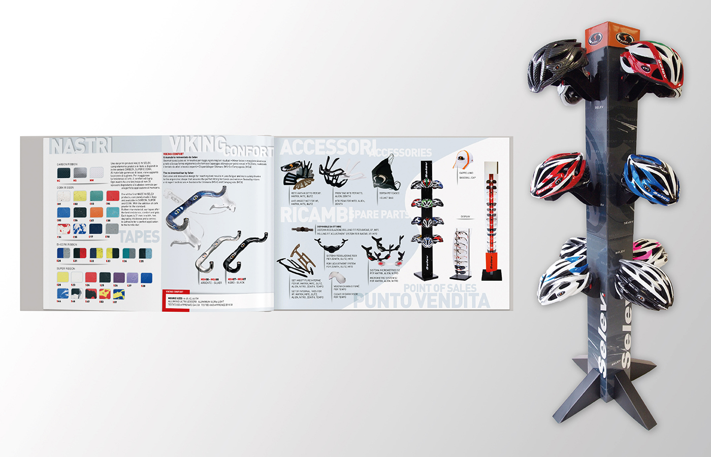 Catalogue with exhibitor Selev Helmets
