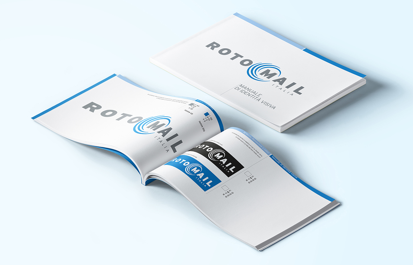 Brand identity Rotomail