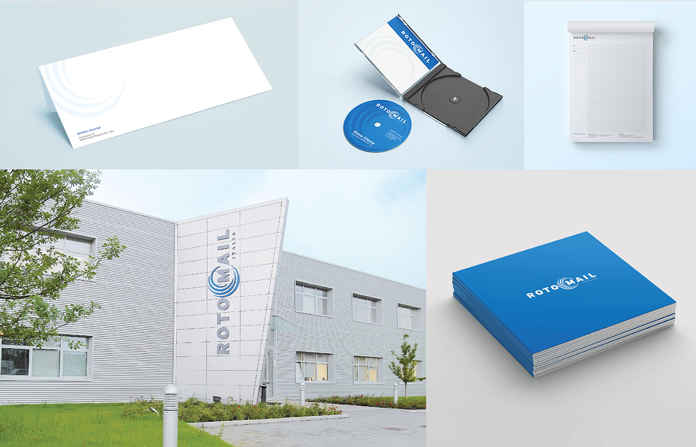 Brand identity Rotomail