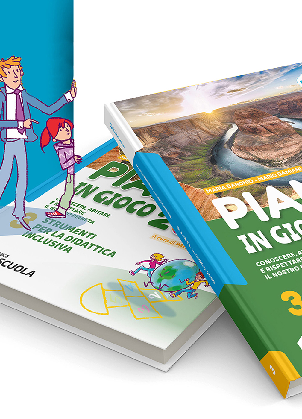 Book covers and internal pages - Editrice La Scuola