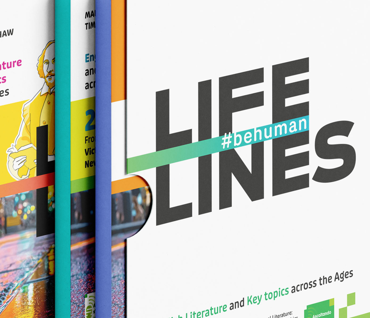 Book covers and internal pages - Sanoma